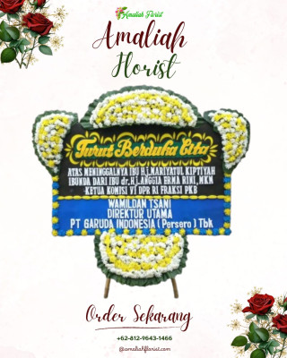 Papan Bunga Duka di ASAHAN