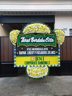 Papan Bunga Duka di ASAHAN