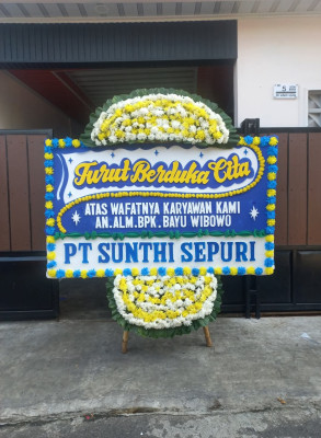 Papan Bunga Duka di ASAHAN