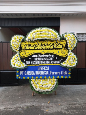 Papan Bunga Duka di ASAHAN